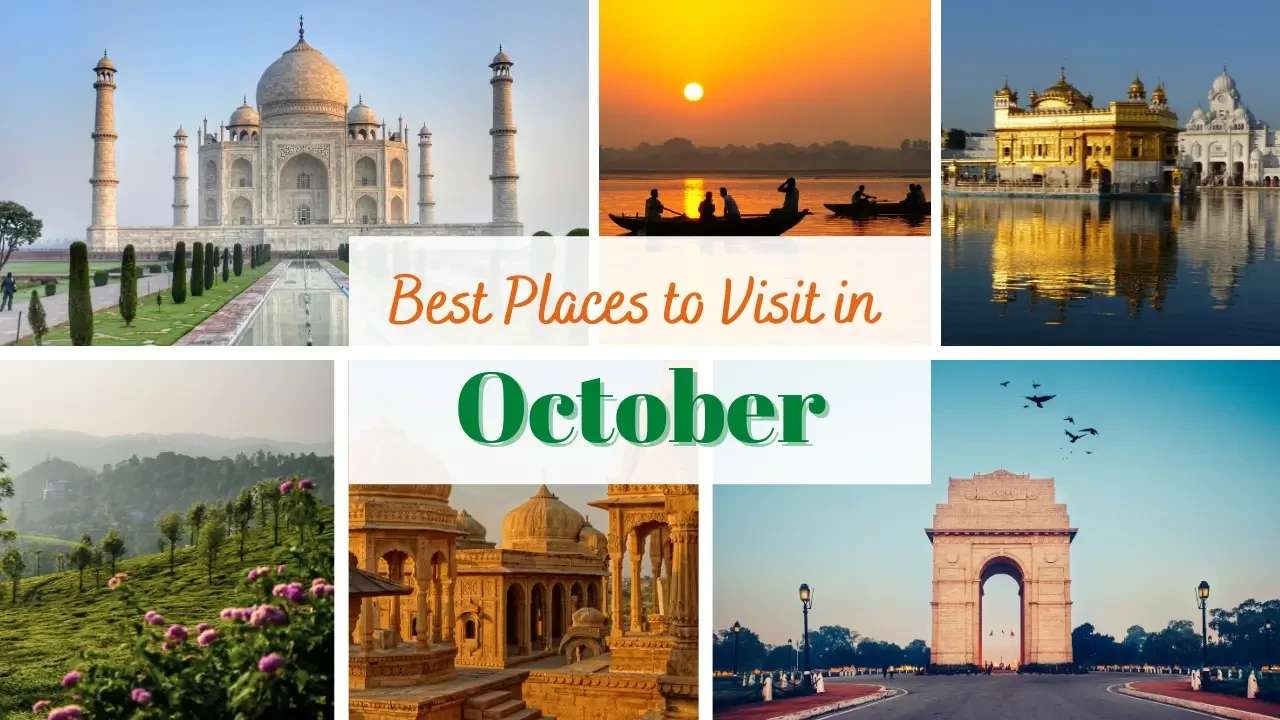 best tourist places to visit in october